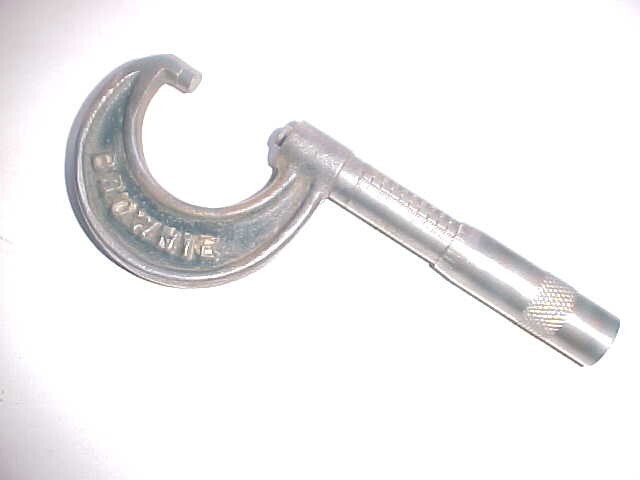 Vintage Brownie Outside Micrometers 0-1"