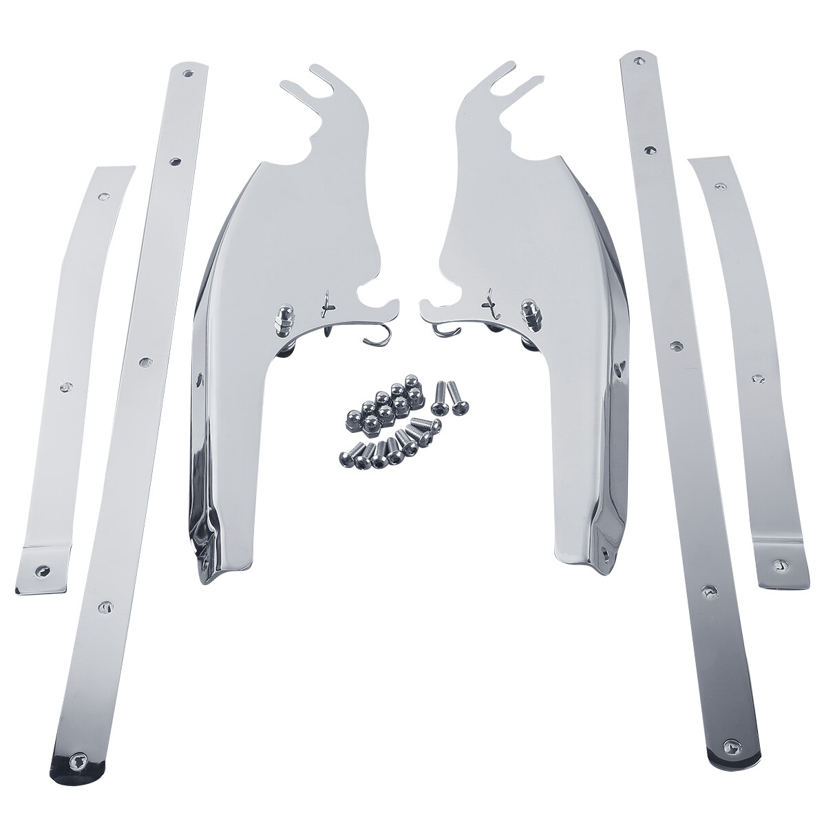 Windshield Mount Bracket Fit For Harley Heritage Softail FLSTF FLSTFB Fat Boy