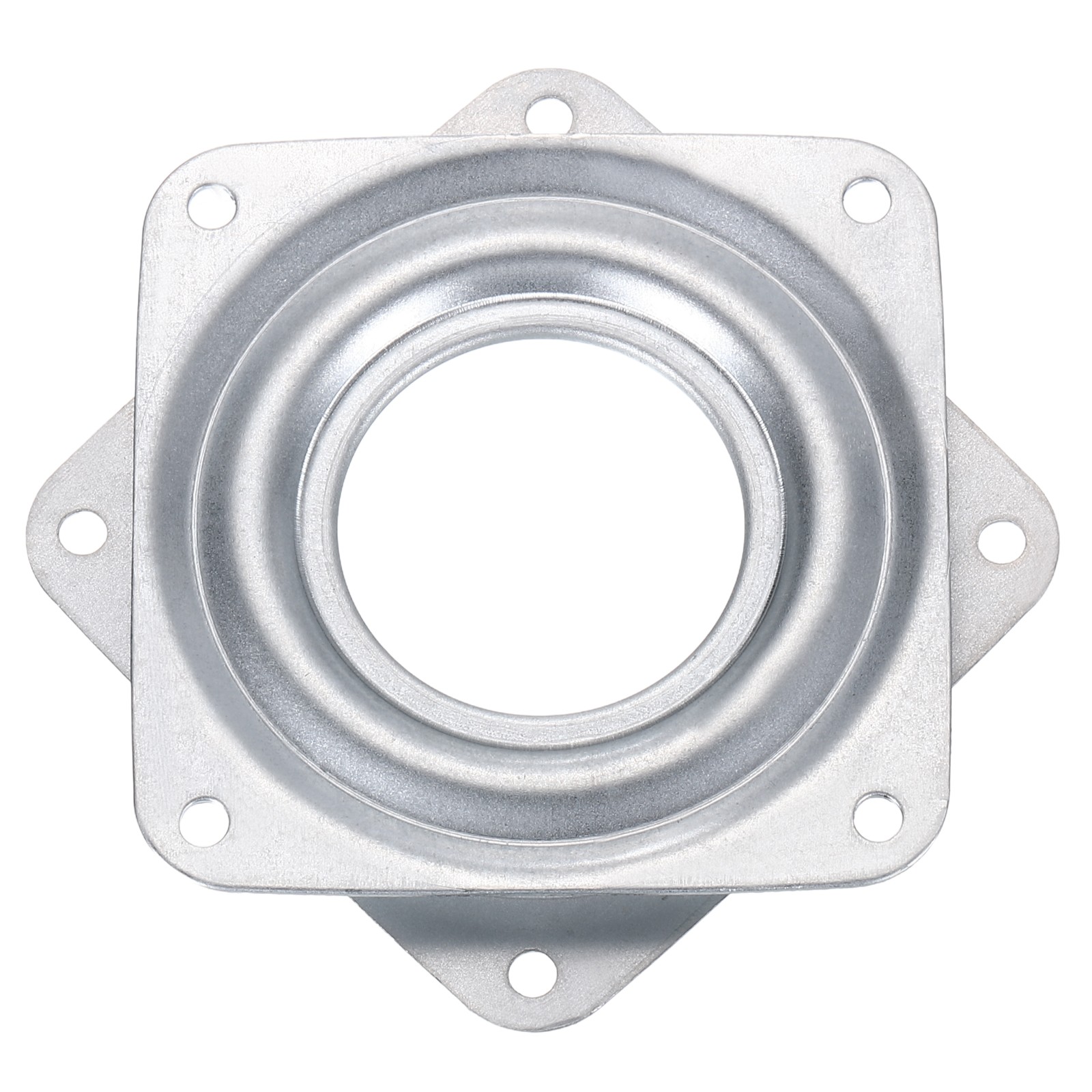 3" Bar Stool Swivel Plate, Rotation Lazy Susan Turntable (Silver, 72x8mm)