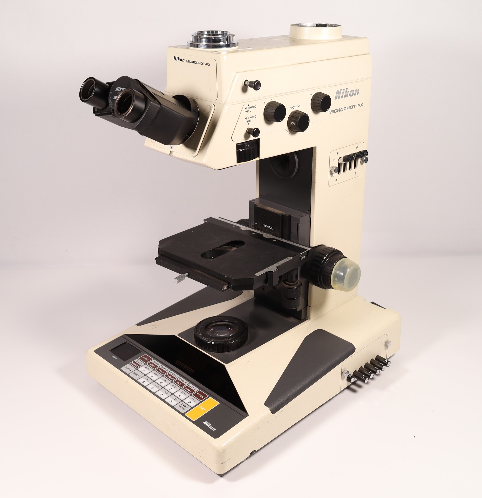 Nikon Mirophot-FX Microscope with Stage and Binocular Head