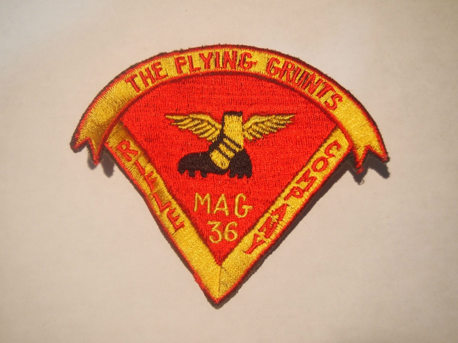 Patch USMC MAG 36 Rifle Co The Flying Grunts