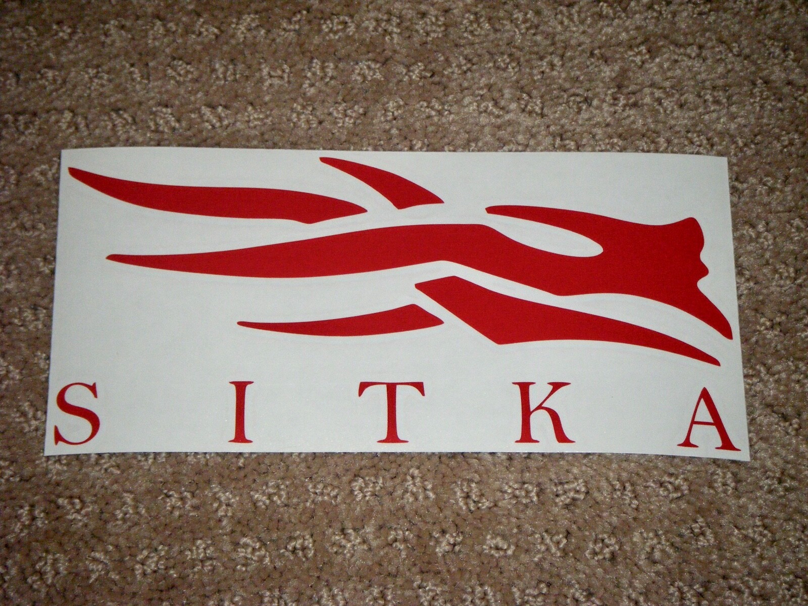 Red Sitka Decal(LOOK)