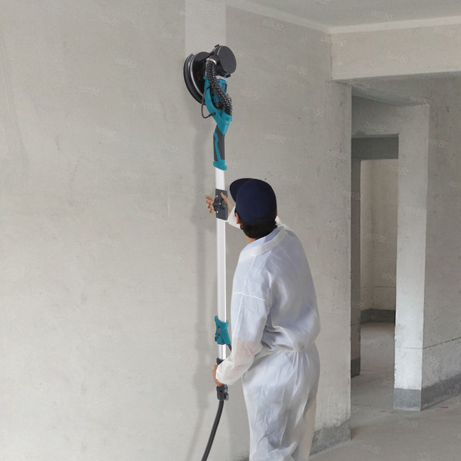 Ceiling Wall Sander Variable Speed Electric Drywall Dustless Sanding Machine