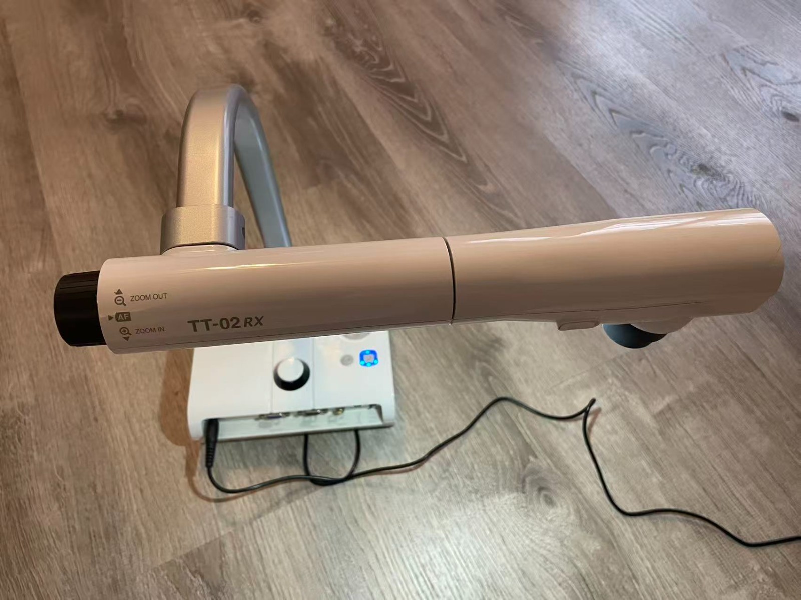 ELMO TT-02RX Document Camera Visual Presenter 5.2x Zoom Tested Working READ