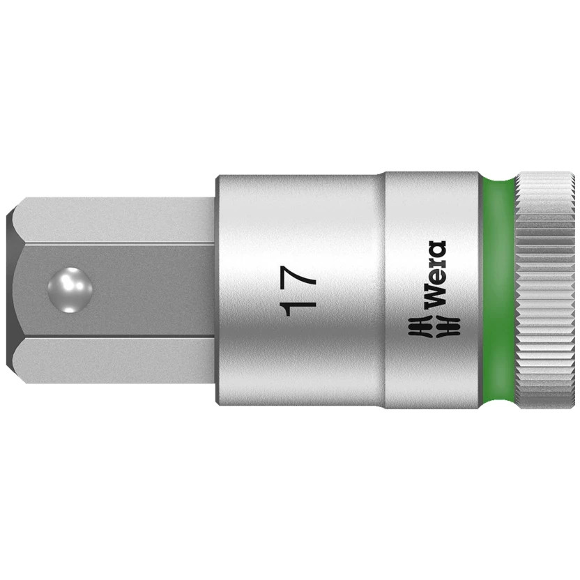 WERA 05003826001 8740 C HF Zyklop bit socket with 1/2" drive, 12 x 60 mm