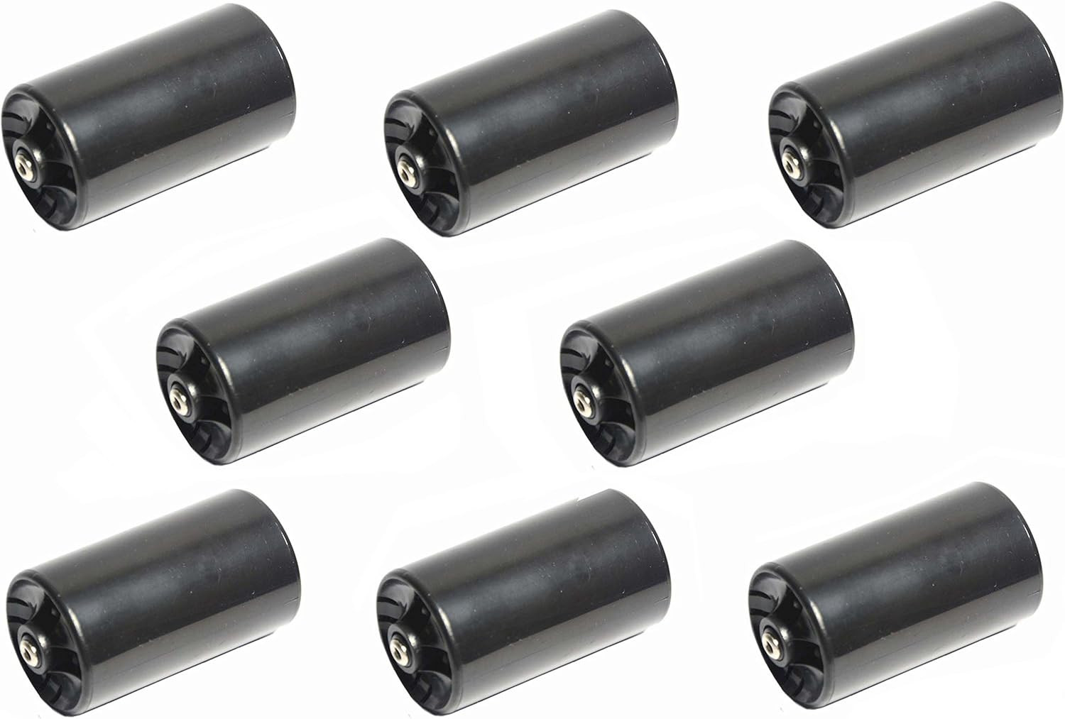 8PCS 1AA to 1D Size Battery Adapter Case, AA to D Size Spacers, AA to Size D Bat