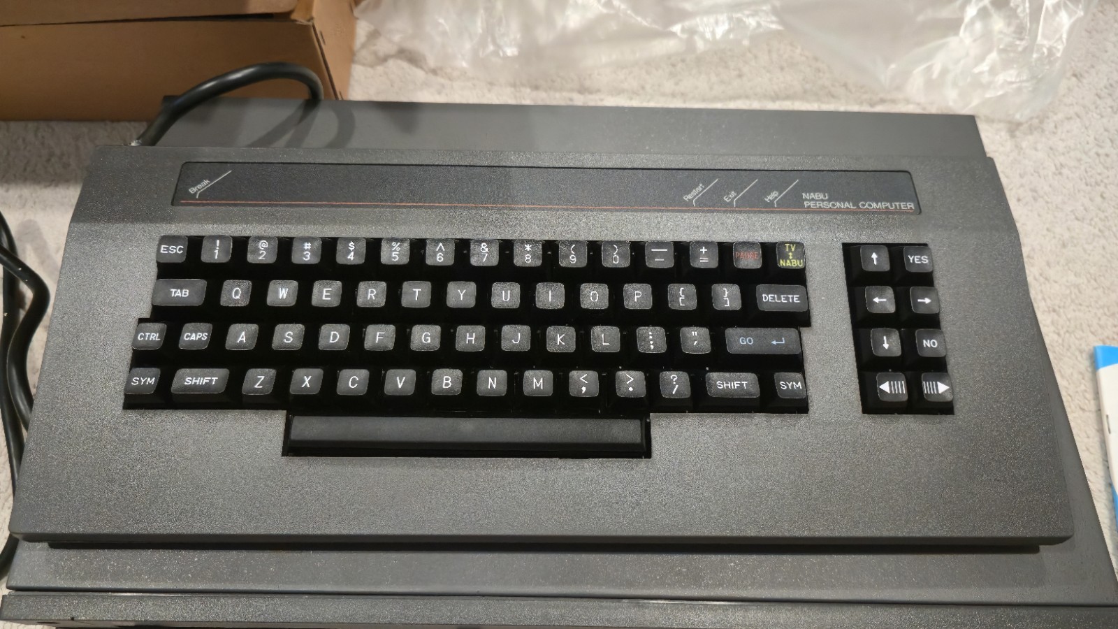 NABU Personal Computer in Complete in Box with Modem Tested and Working