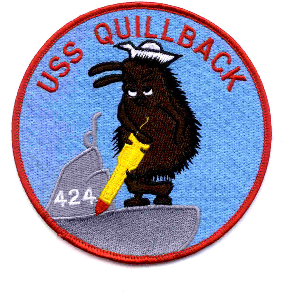 SS-424 USS Quillback Patch