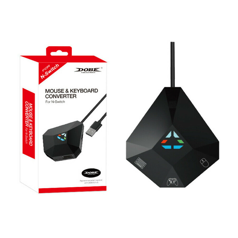 Keyboard And Mouse Converter Adapter For Xbox One , PS4 , Switch , PS3 Gaming US