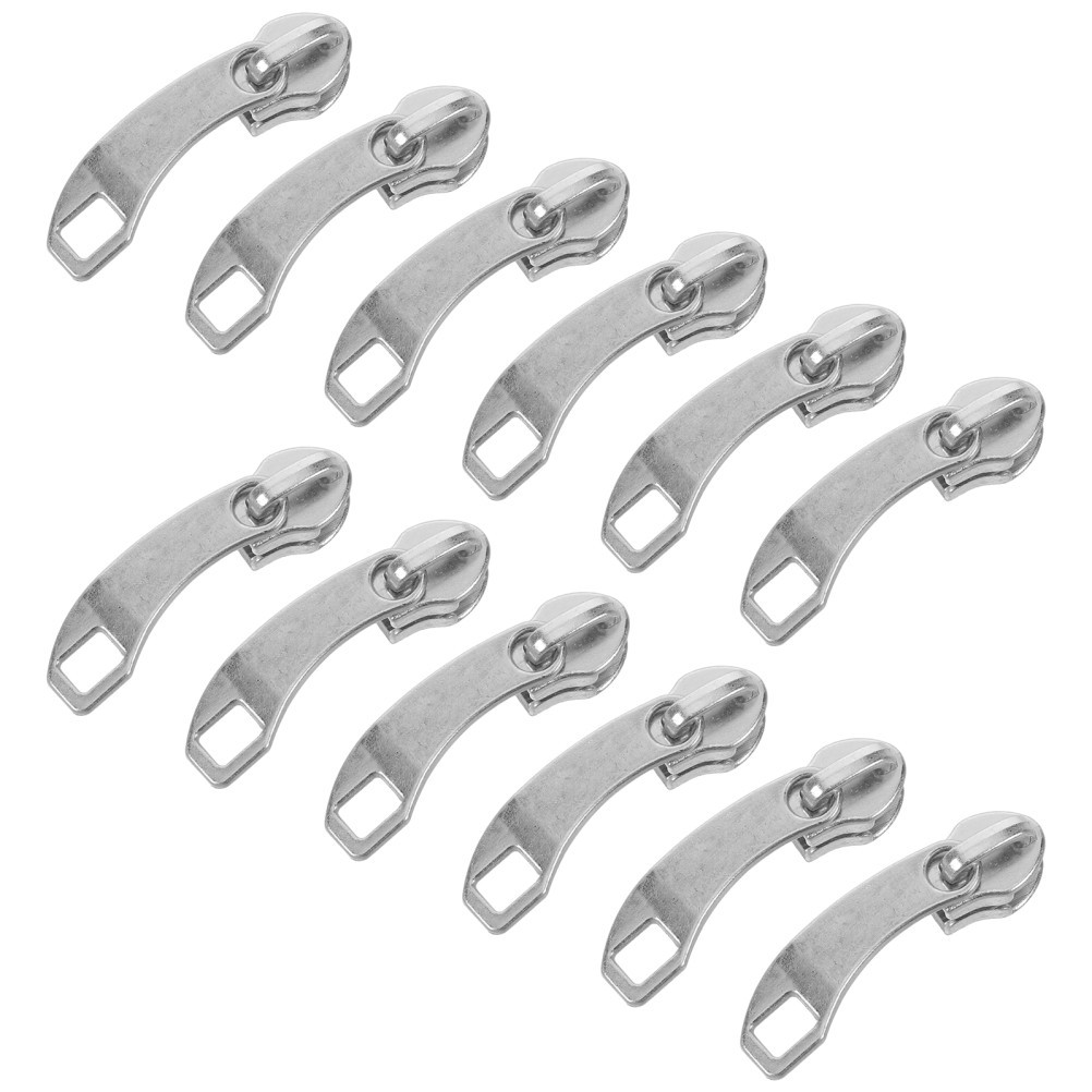 12 Pcs Zipper Puller for Luggage Repair Tools Jacket Tab Replacement