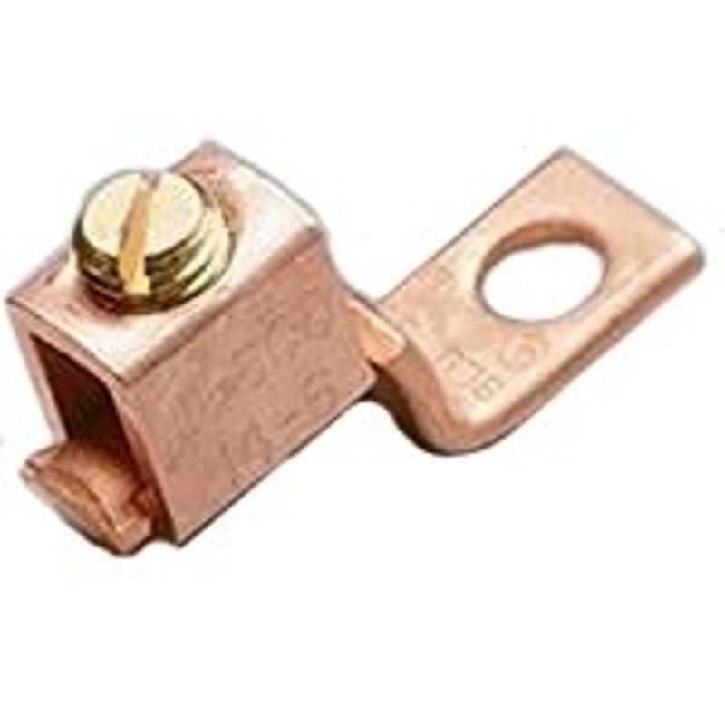 Gardner Bender GSLU-70 Mechanical Lug, 600 V, 8 to 2 Wire, 3/8 in Stud, Copper C