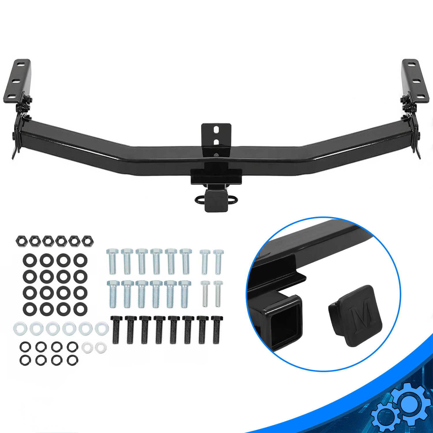 Class 3 Trailer Towing Hitch 2" Receiver For 2001-2006 MDX 2003-2008 Honda Pilot