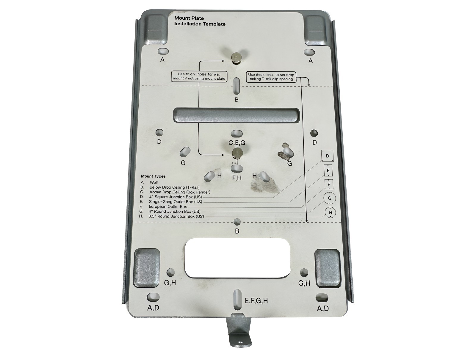 CISCO Meraki Mount Plate for MR18 Wireless Access Point