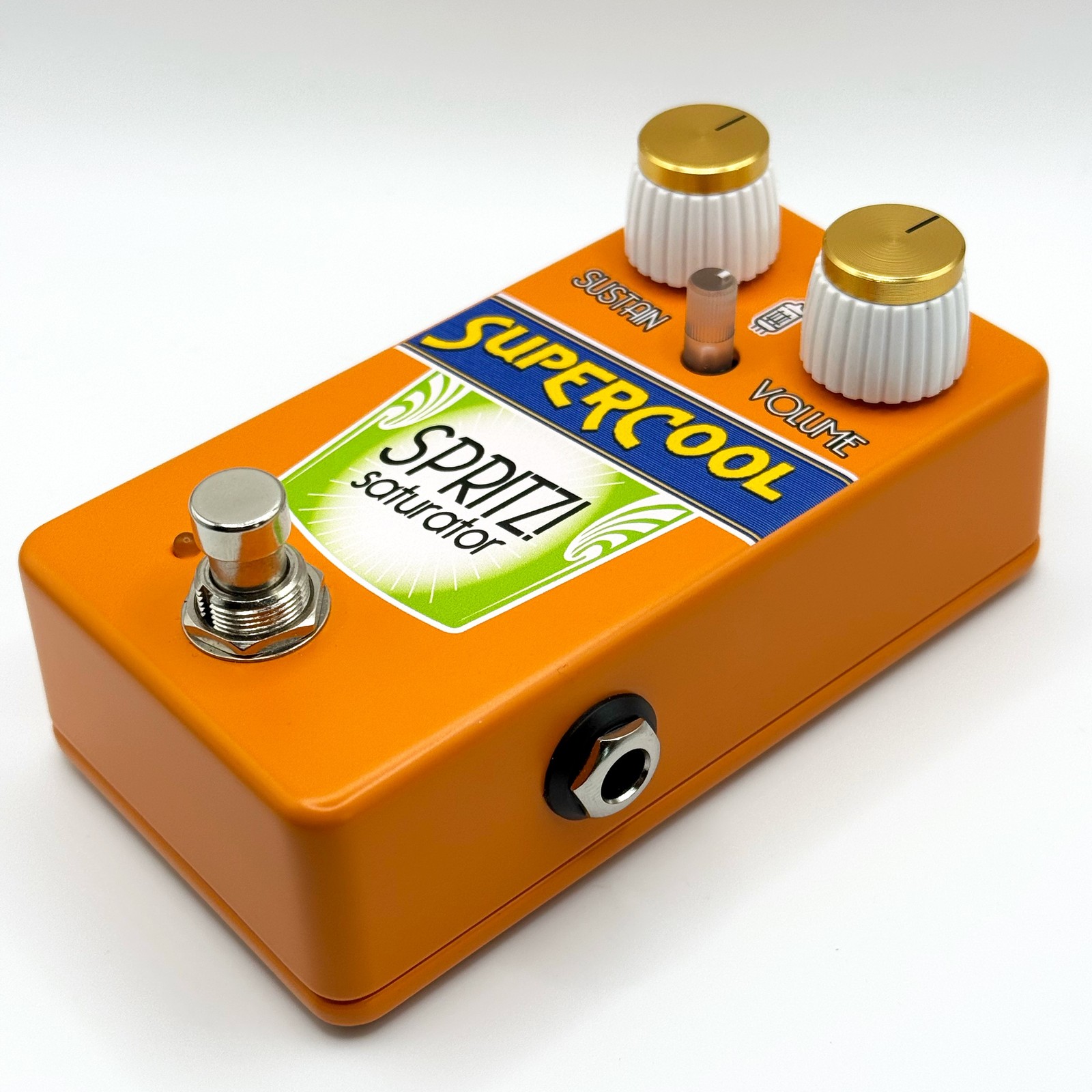 Supercool Pedals Spritz! Saturator Compressor Pedal