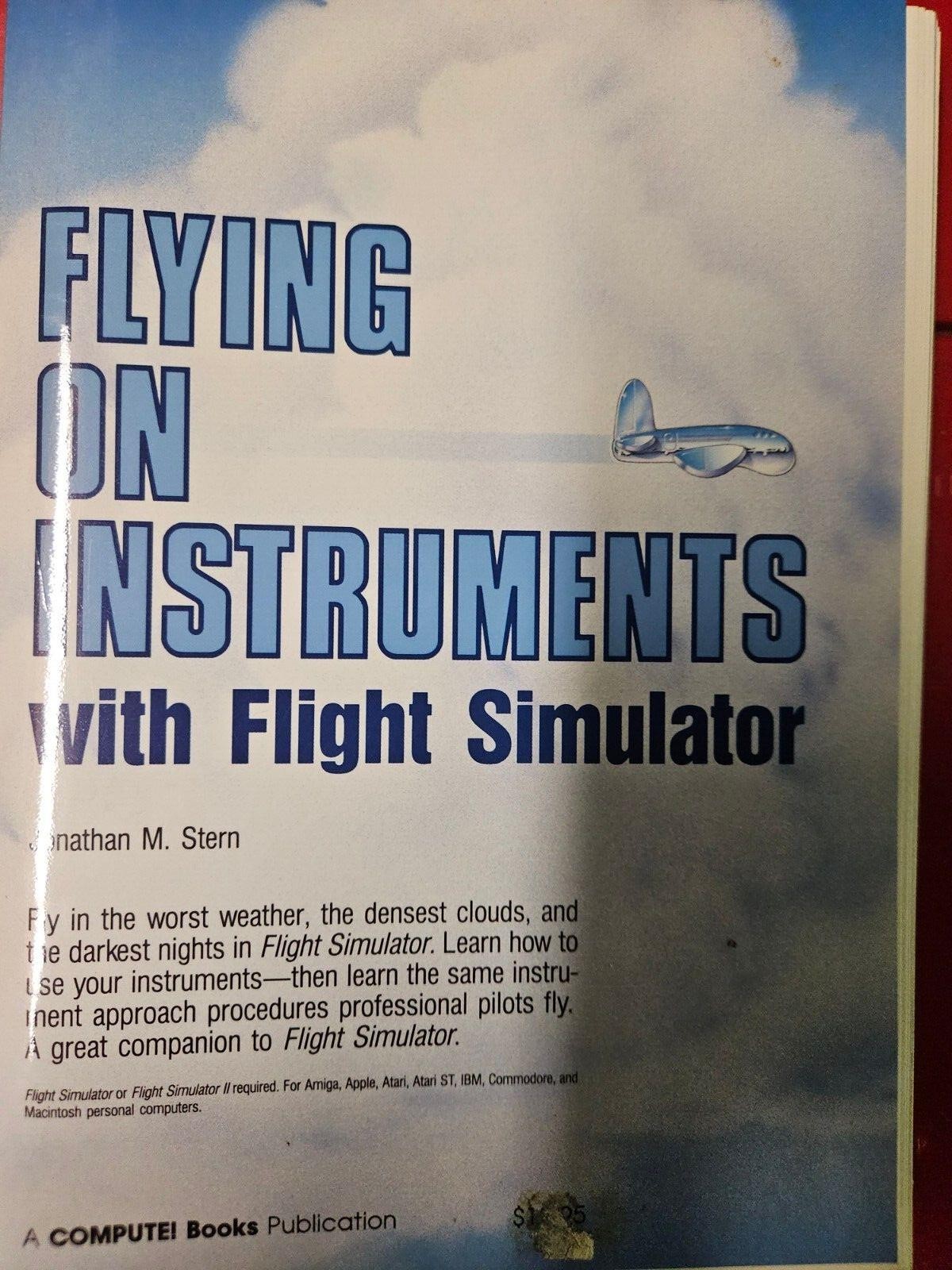 FLYING ON INSTRUMENTS with Flight Simulator by Jonathan M. Stern