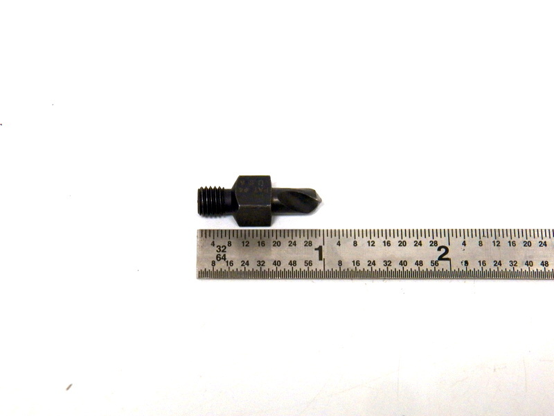 USA Made Stubby #2 (.2210) Cobalt Threaded Drill Bit 1/4-28