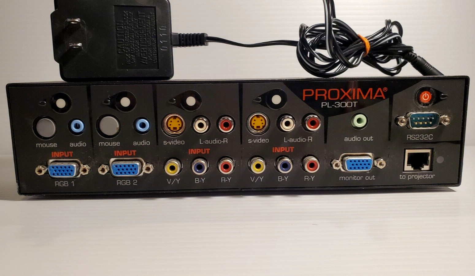 Proxima PL-300T Projection Link Video Extender WITH power adapter cord