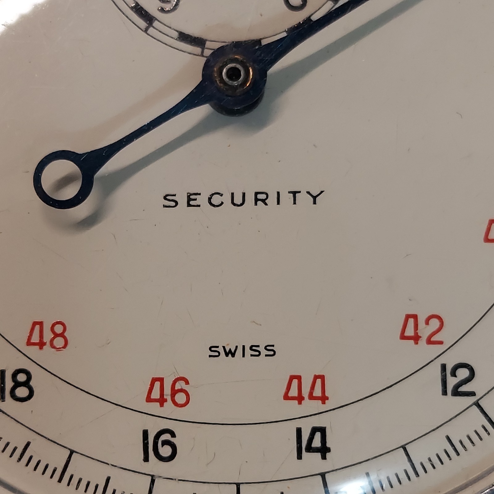 VTG Swiss Mechanical Stopwatch Security Working Original Box 2"