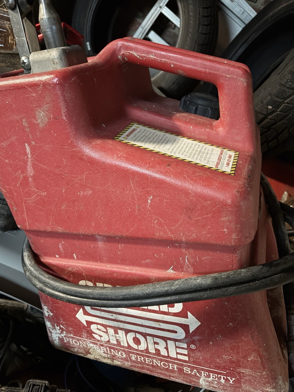 SPEED SHORE Hydraulic Manual Hand Trench Trenching Pump -works Perfect