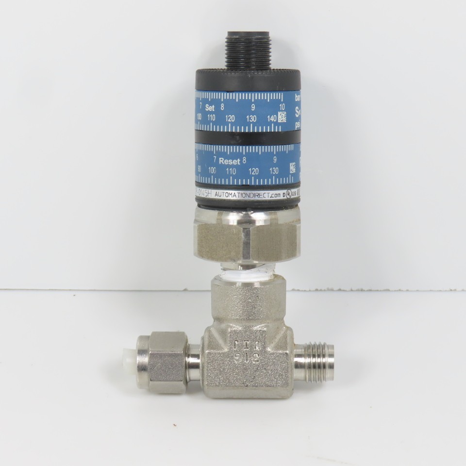 Automation Direct PSD25-0P-0145H Electronic Pressure Switch 7.5-145PSI 1/4"