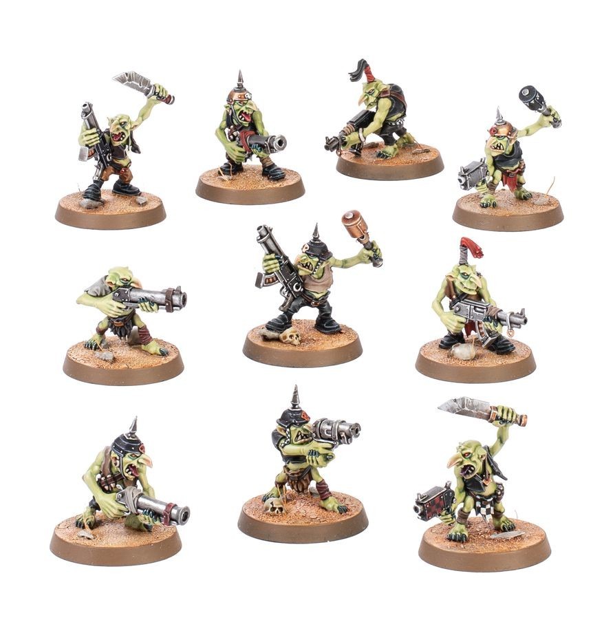 Warhammer 40K - Armageddon - Orks - Gretchin x10 - NOS - No box