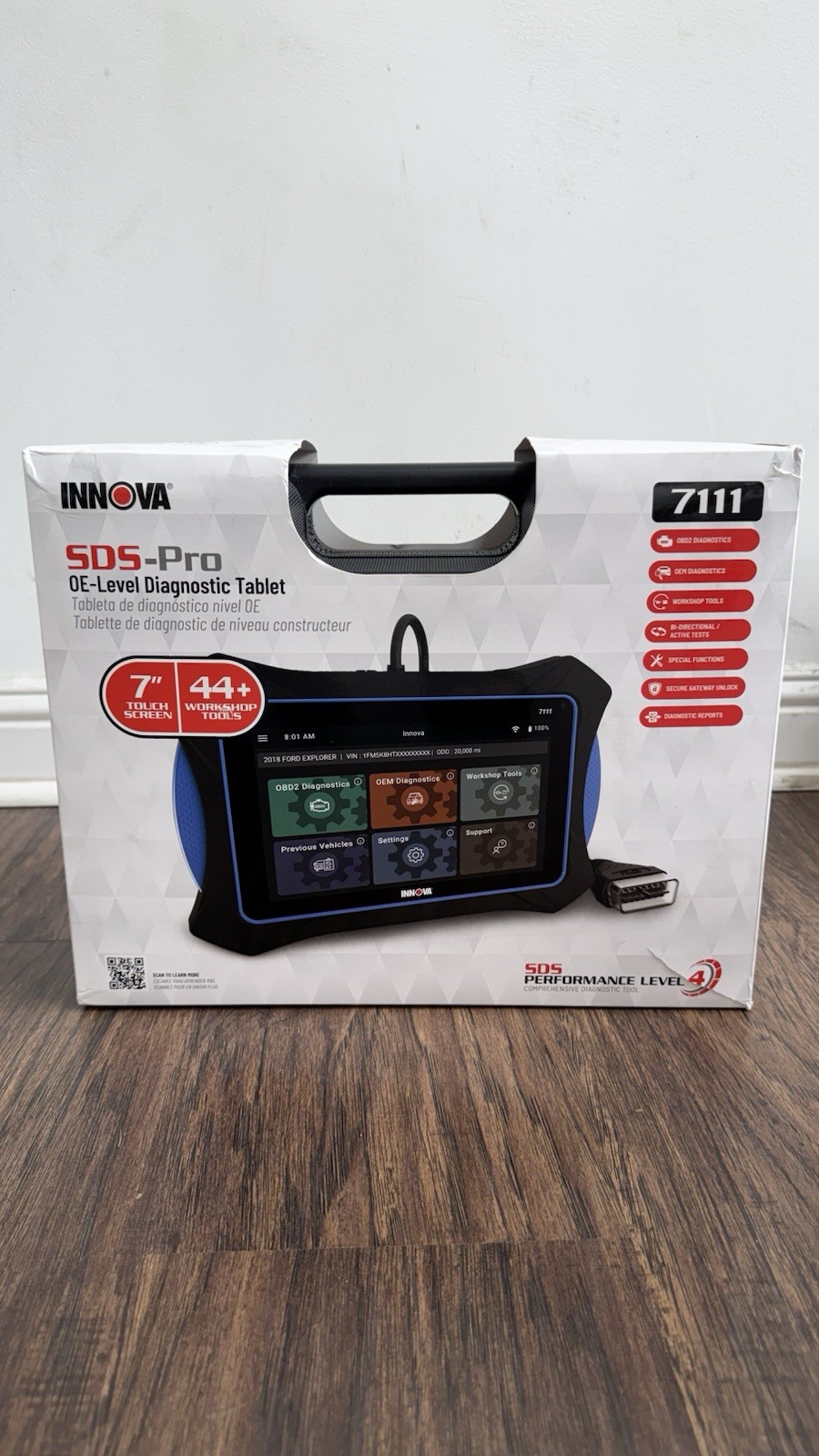INNOVA 7111 SDS-Pro 7” OE-Level Diagnostic Tablet Bi-Directional Scanner New