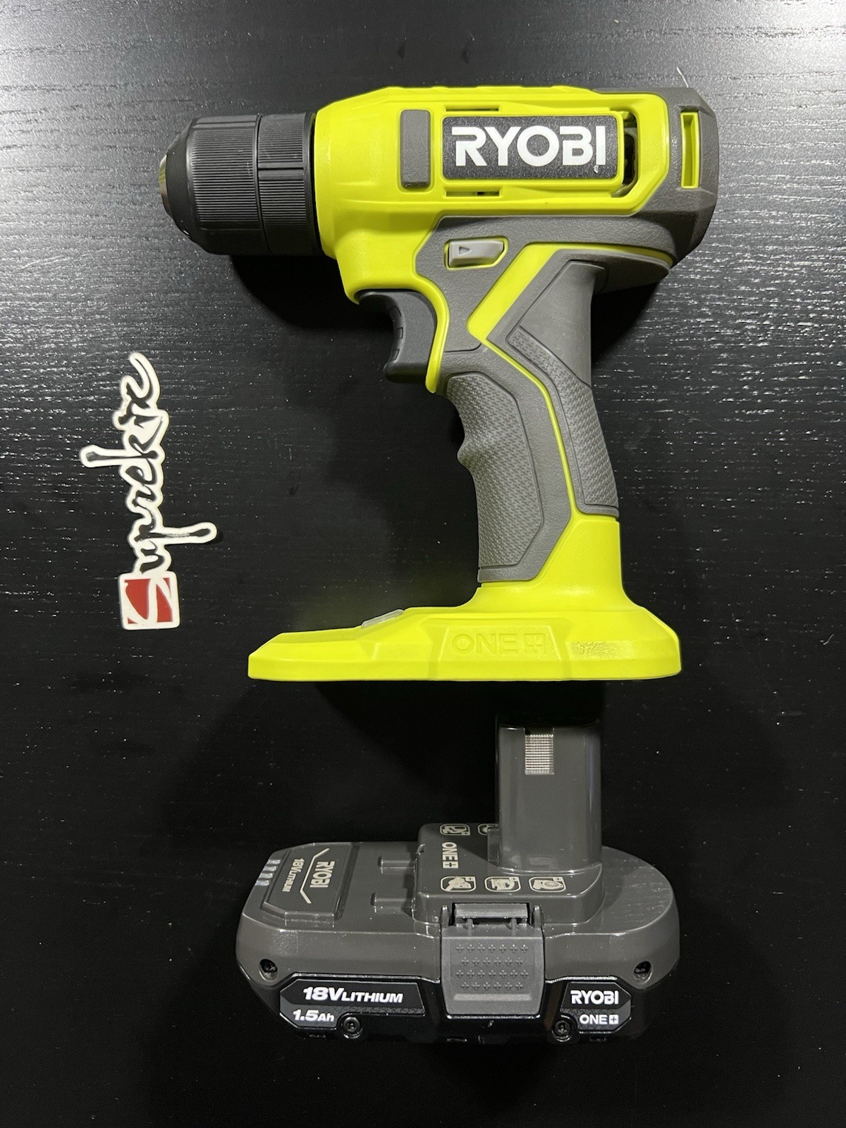Ryobi ONE+ 18V Cordless 3/8 in. Drill/Driver & Drill Bits Combo PCL201/A972502