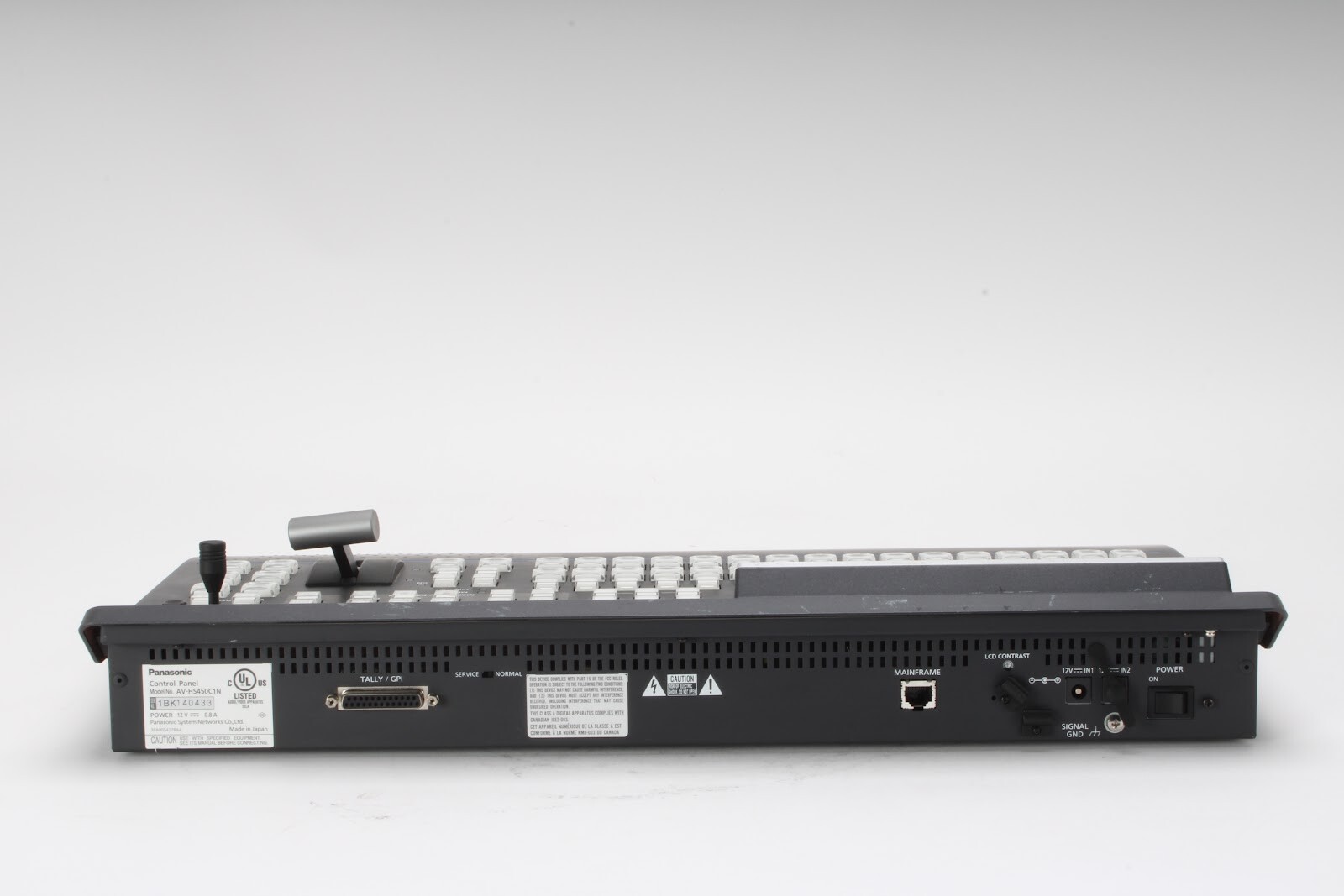 Panasonic AV-HS450 HD Switcher Control Unit - Fair Condition
