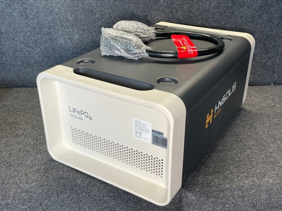 HYSOLIS 5K EXP 5,376Wh LiFePO4 Expansion Battery for Apollo 5K Power Station**