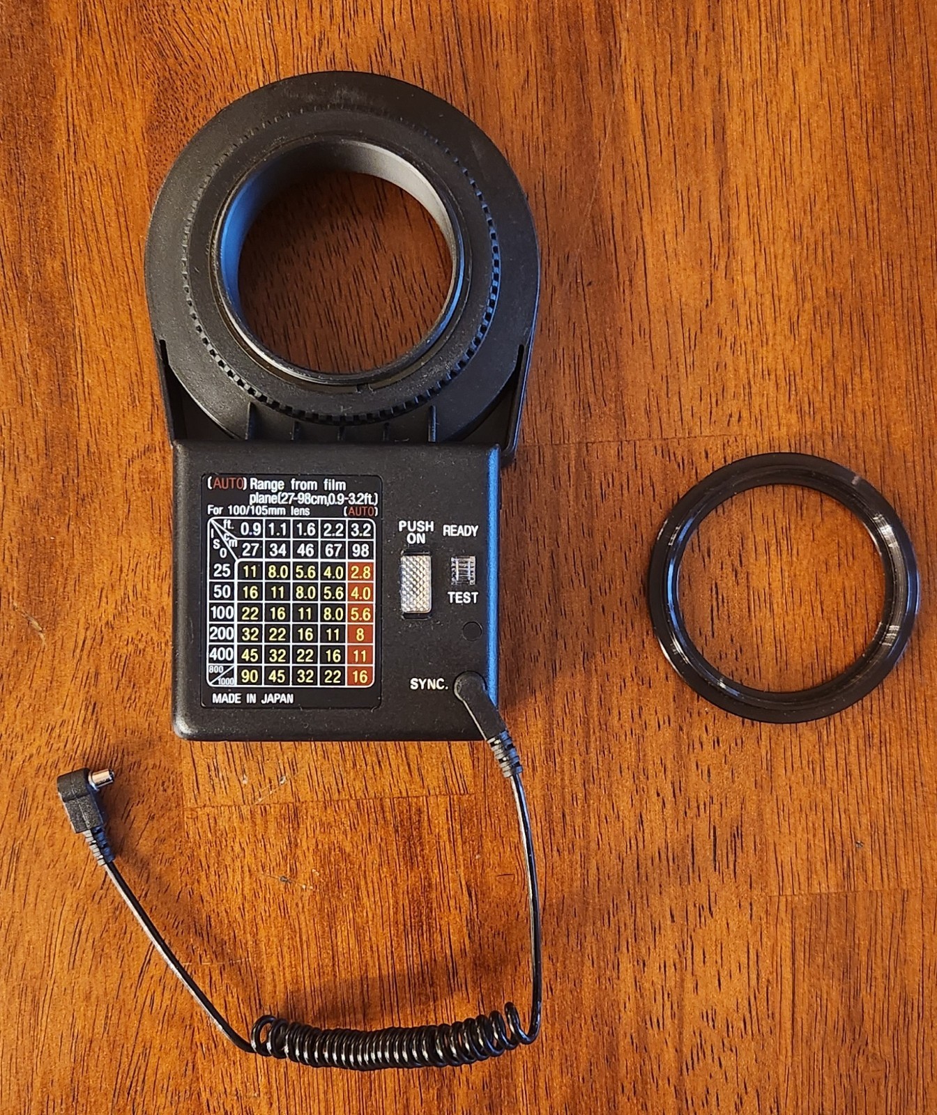 VIVITAR MACROFLASH 5000 Ring Flash W/62MM Adapter