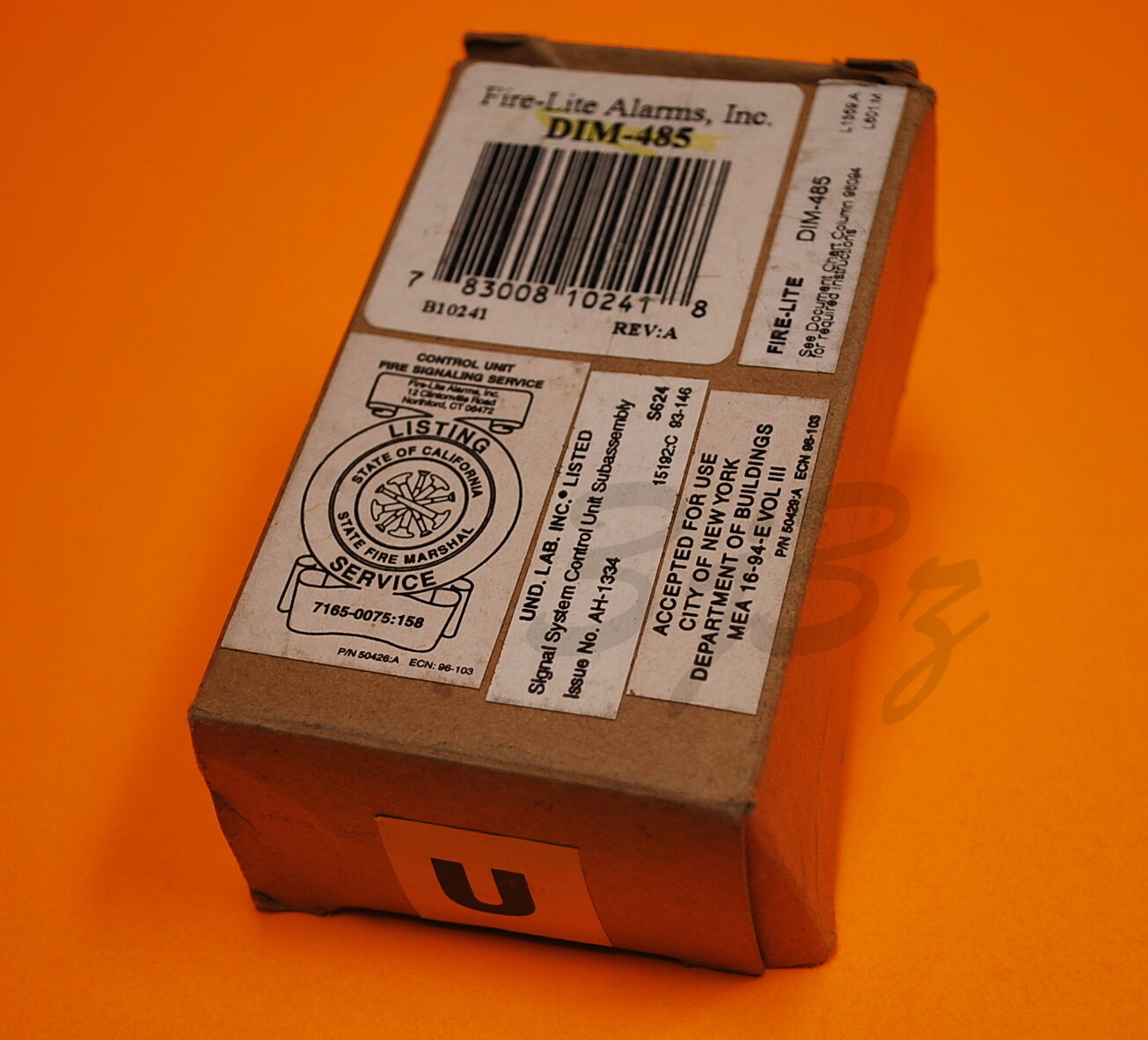 Fire-Lite DIM-485 LCD-40 Display Interface Module