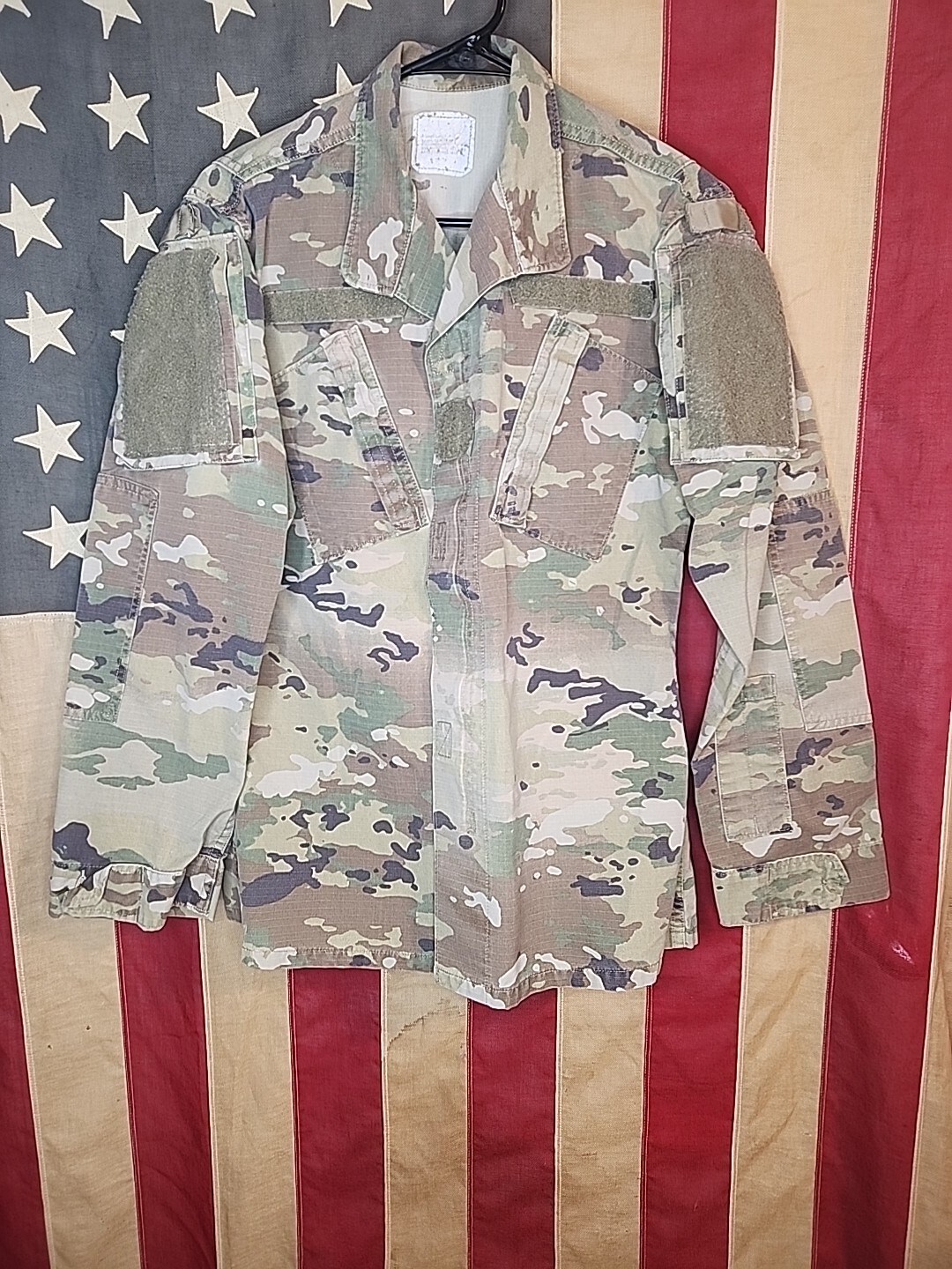 XSmall Long - US Army USAF Unisex Combat Jacket Top OCP Multicam 9509
