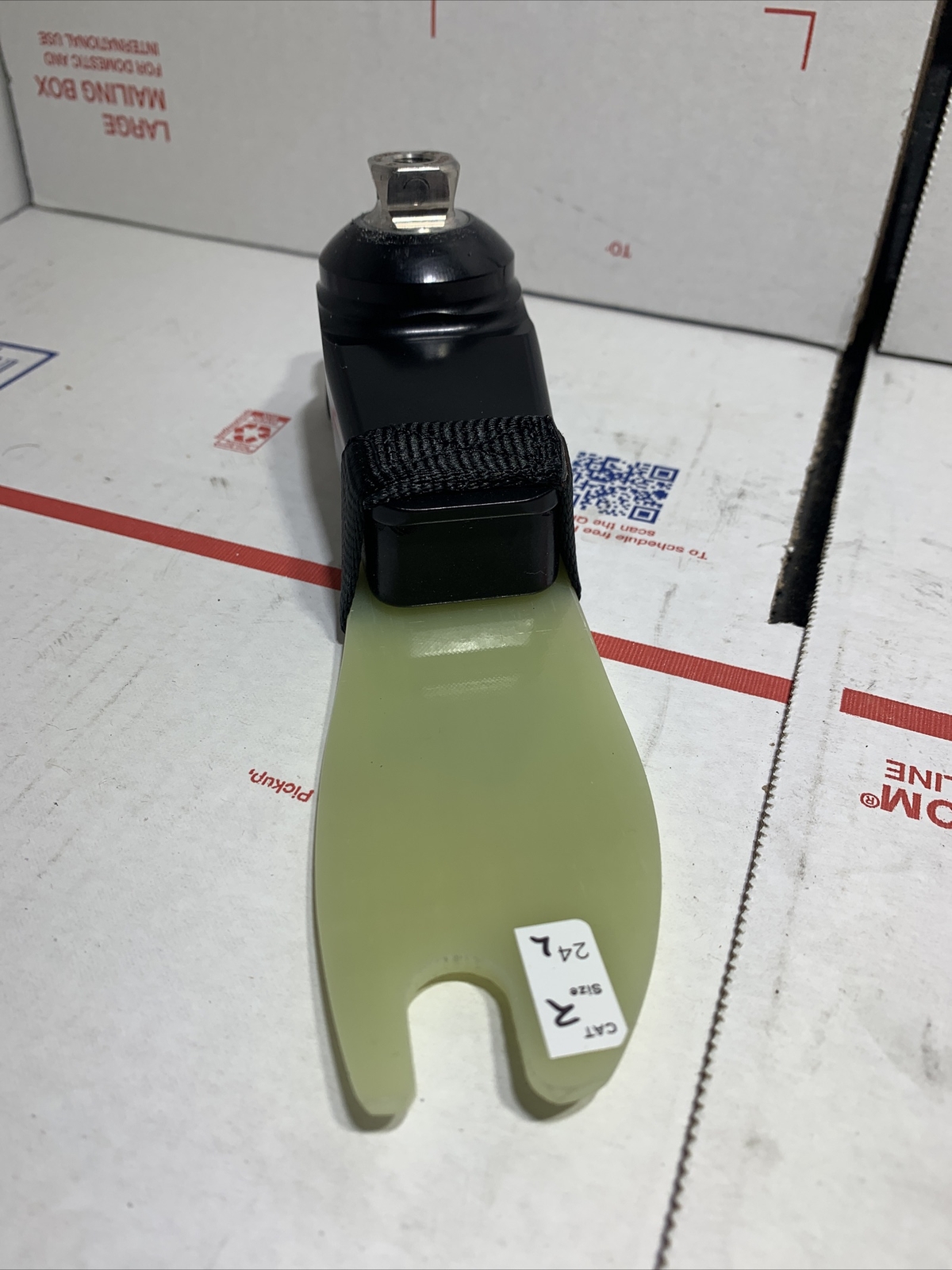 Left ossur k2 sensation prosthetic foot. size 24. category 2