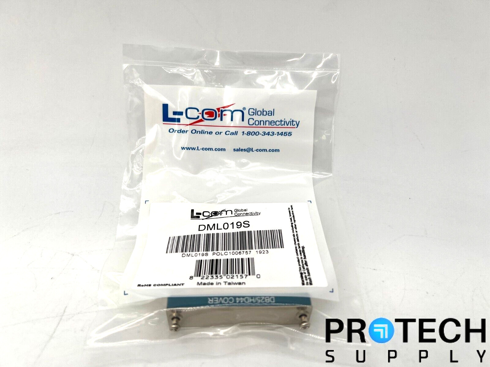 L-com Cover Screen for D-Sub Connectors DML019S NEW with WARRANTY