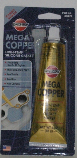 12pc NEW OLD STOCK HIGH TEMP PERFORMANCE SILICONE VersaChem. 3oz. "MEGA COPPER"