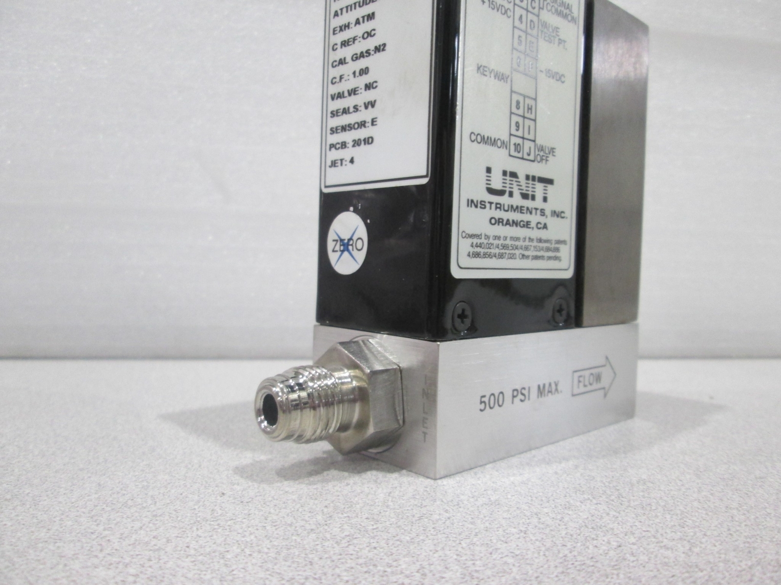 Unit, UFC-1100, Range 5 SLPM, Gas N2, Used