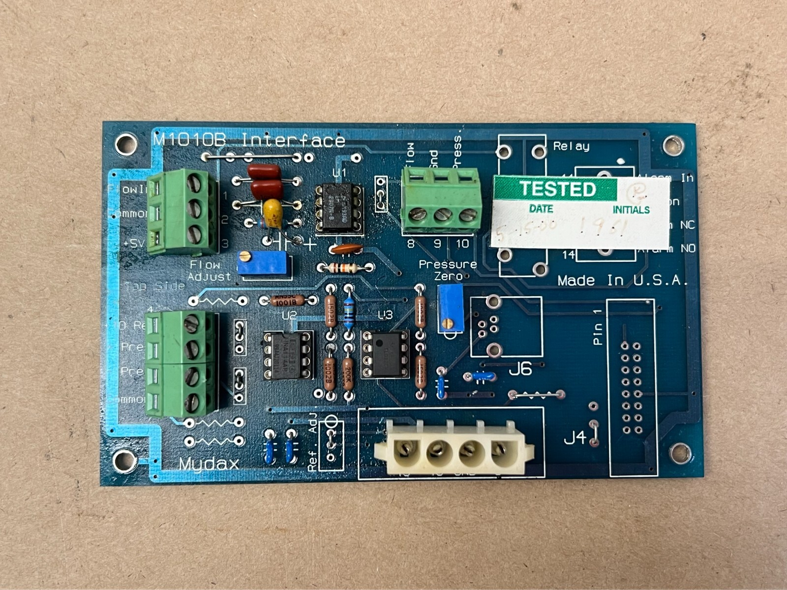 Mydax M1010B Interface Board