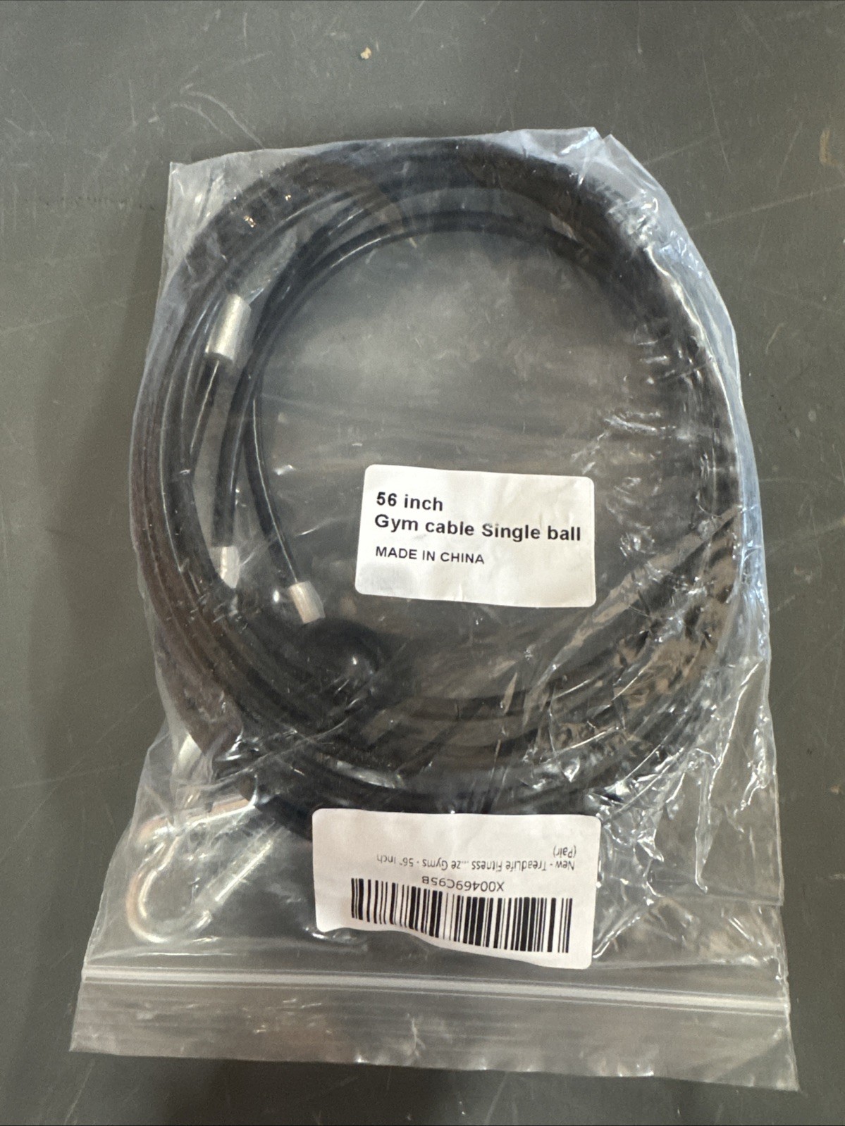 2 Bowflex Ultimate Replacement Lat Attachment Cable Pulley Steel Wire Gym 56"