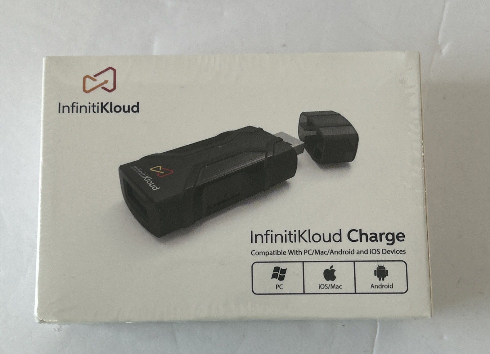 InfinitiKloud Charge Ultimate Backup Solution Device Sealed