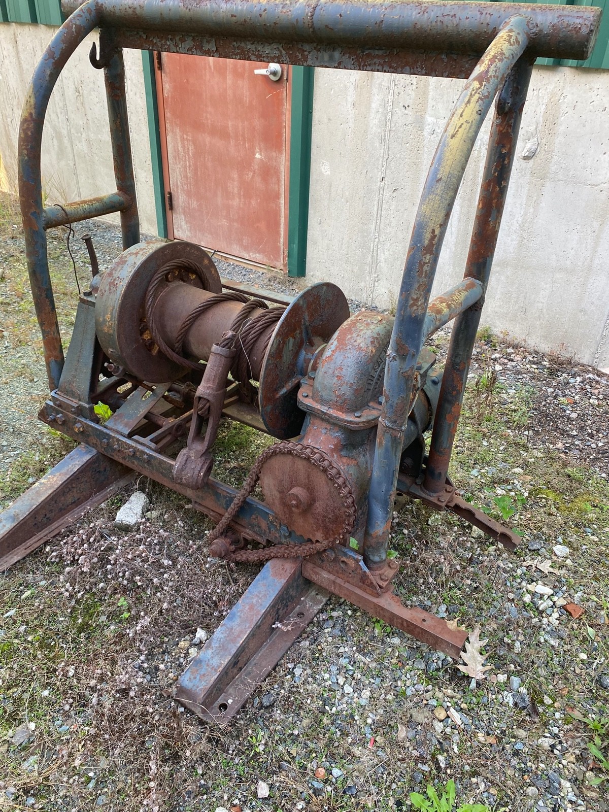 Vintage Braden Winches