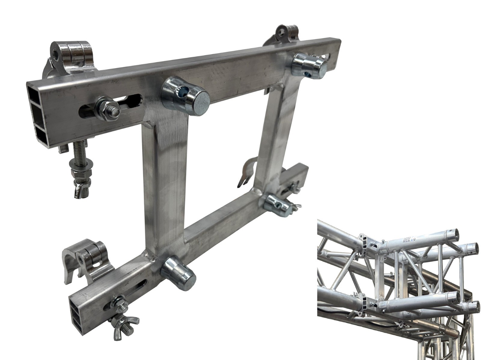 2-Way 90 Degree Variable Corner Adapter Square Trussing For 12"x12" Truss