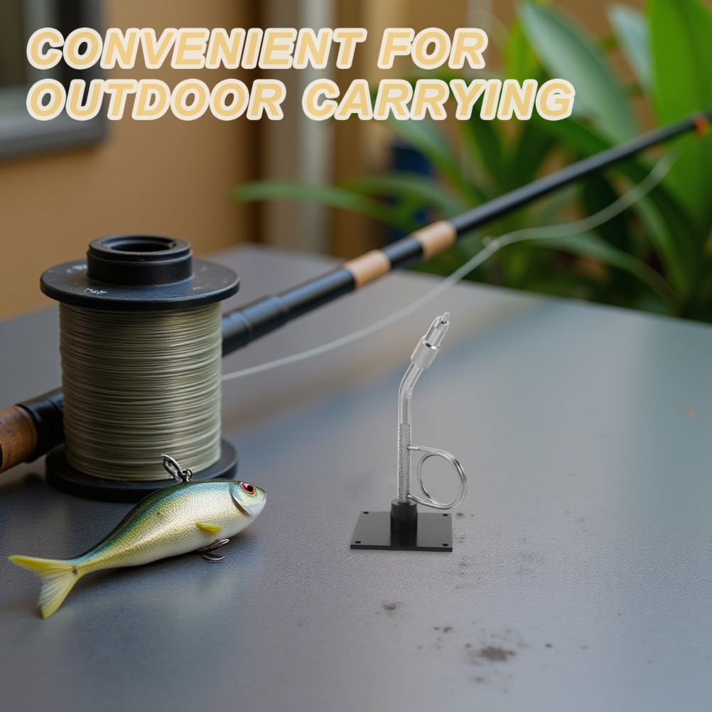 Fishing Hook Tying Platform Lure Crafting Tool Fly Workstation Vise
