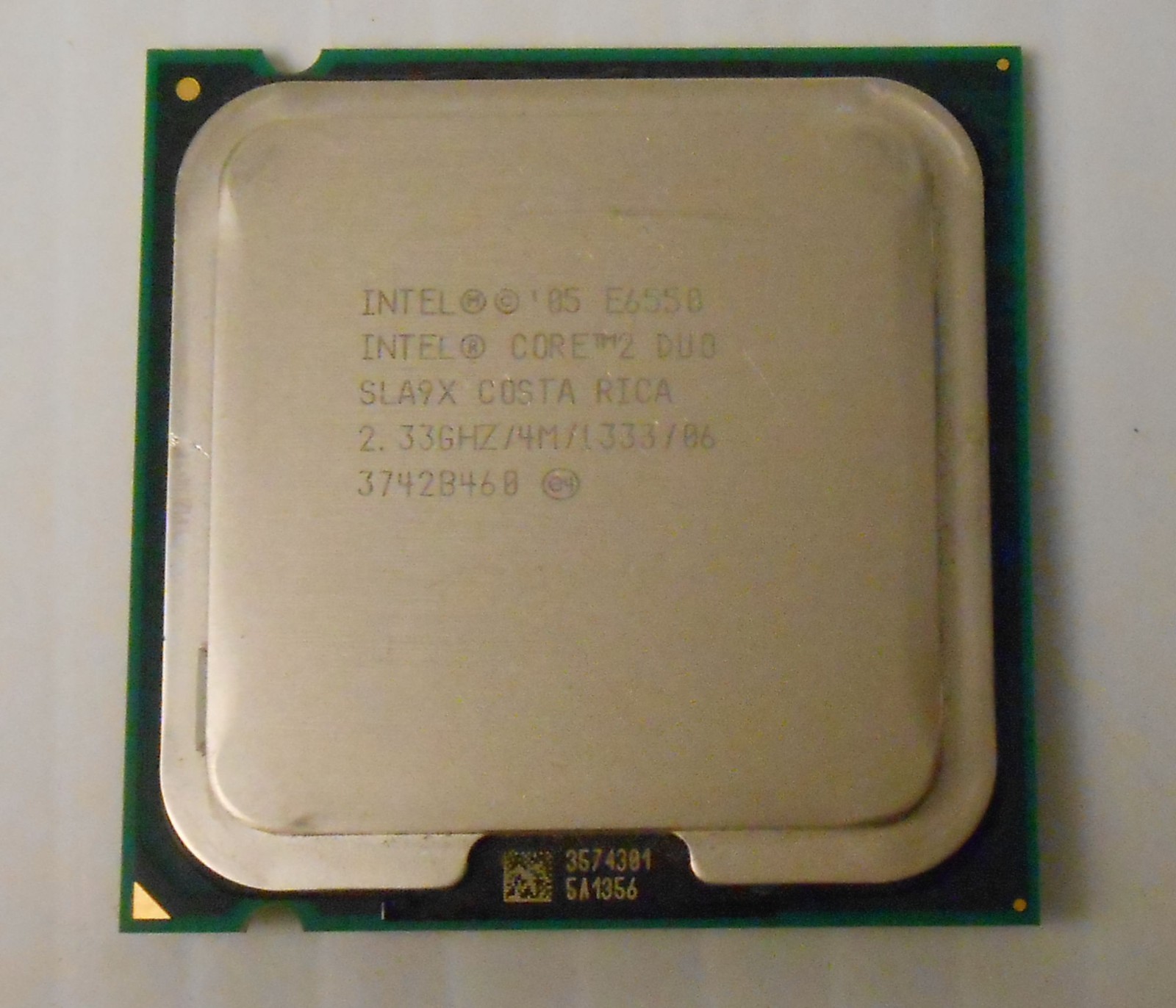 Intel Core 2 Duo E6550 CPU Processor 2.33Ghz LGA 775 SLA9X Desktop PC Computer
