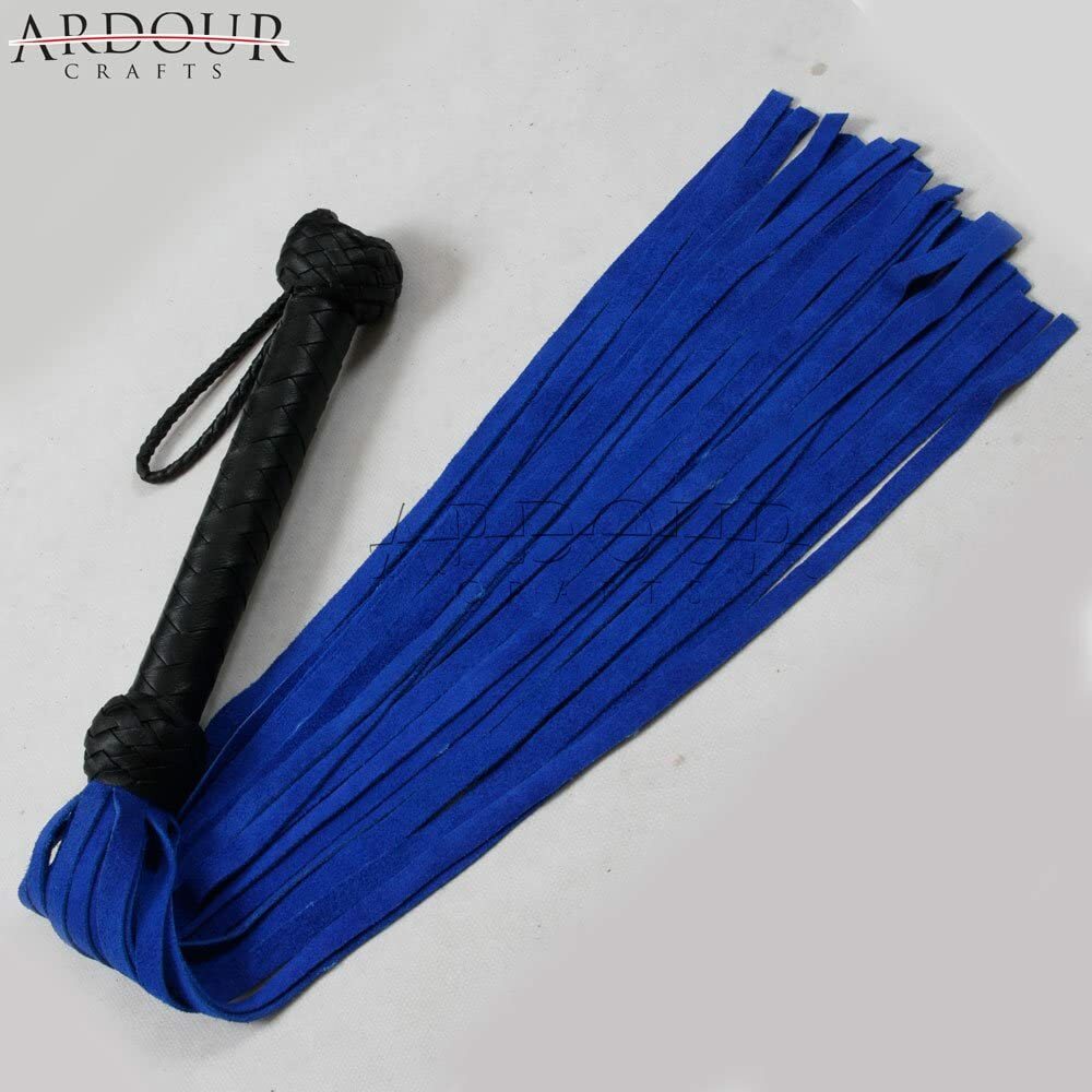 Real Cowhide Leather Sex BDSM Flogger 25 Tails | Handmade Impact