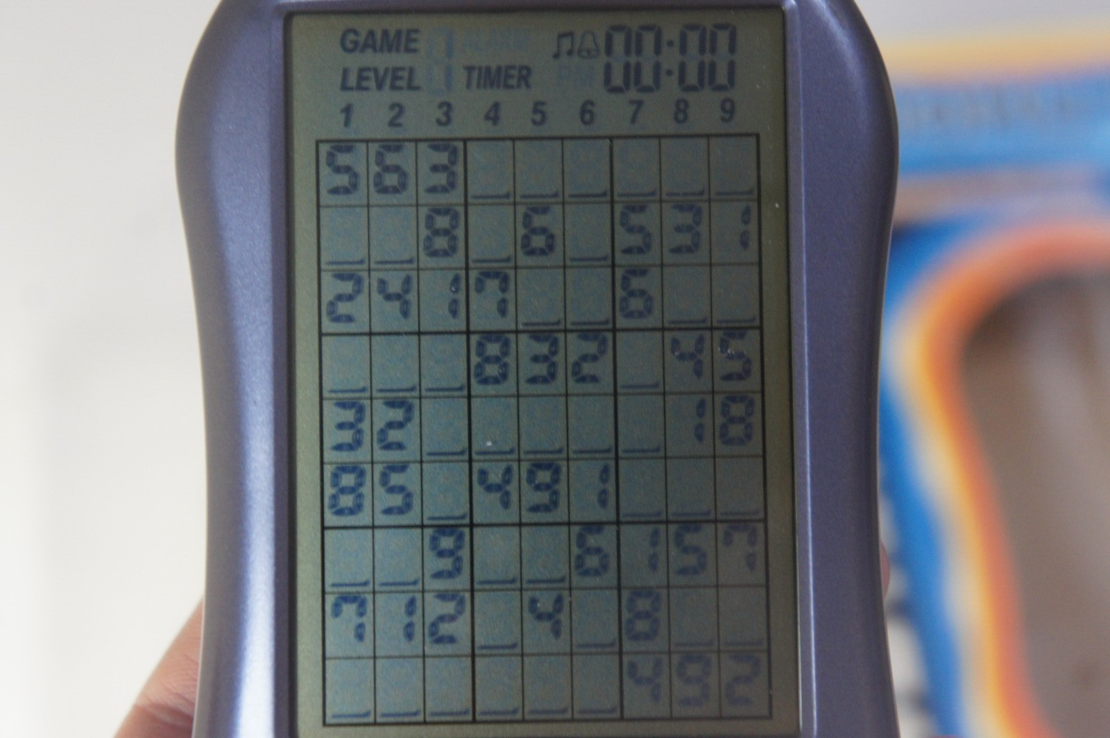 Sudoku Electronic Handheld Game YD-638 With Time Date - SOUND DOES NOT WORK