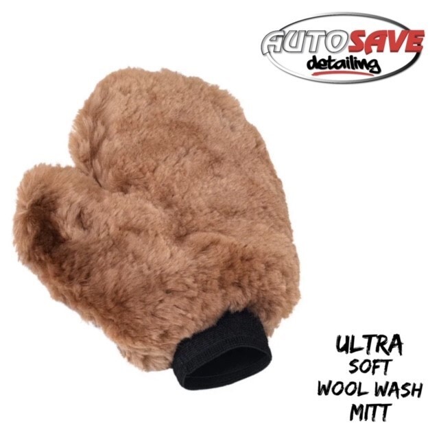 Auto Finesse Ultra Soft Lambs Wool Wash Mitt Deep pile to lift any contaminants
