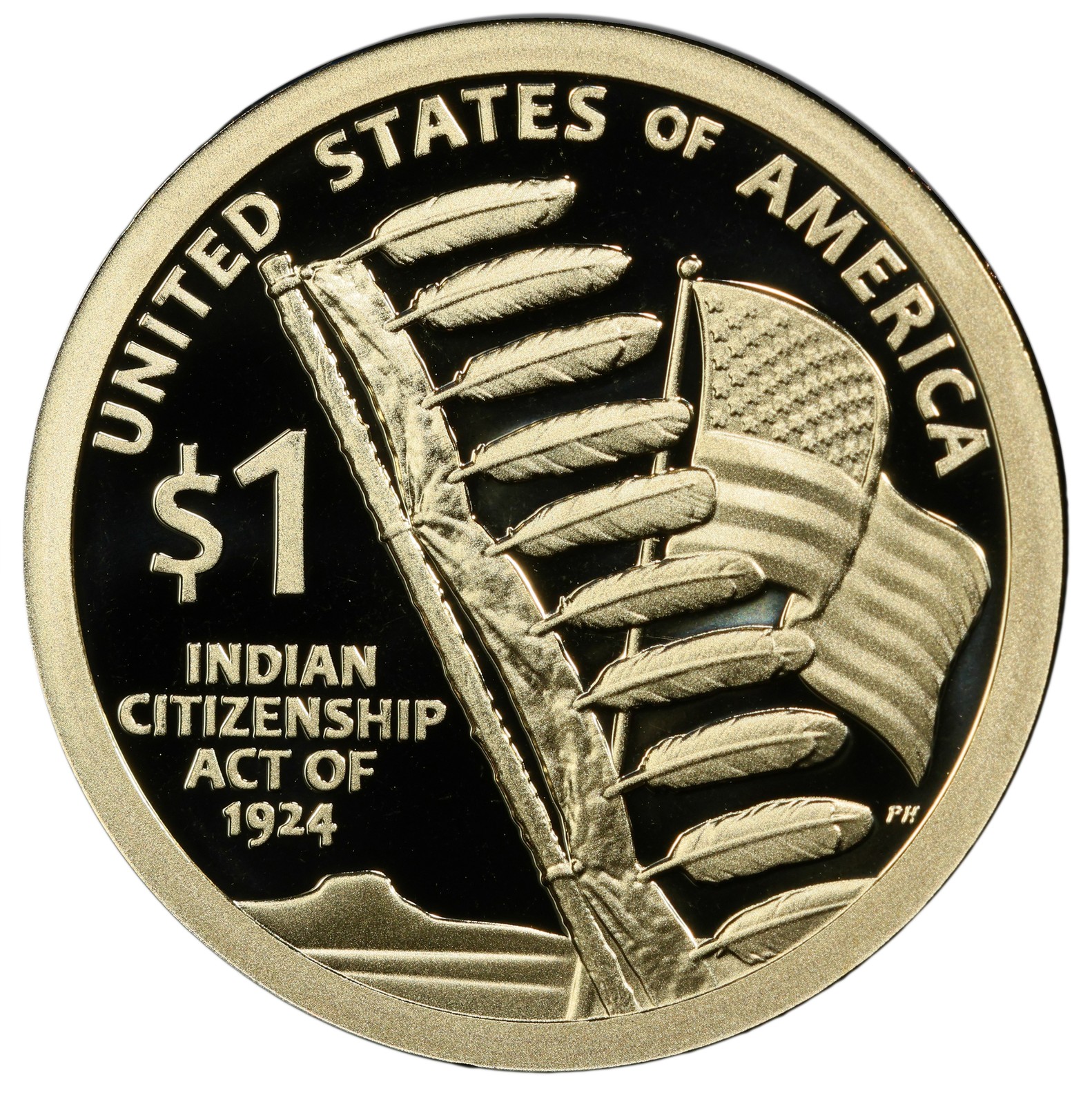 2024 -S  American Indian Sacagawea dollar Choice Cameo Proof US Coin