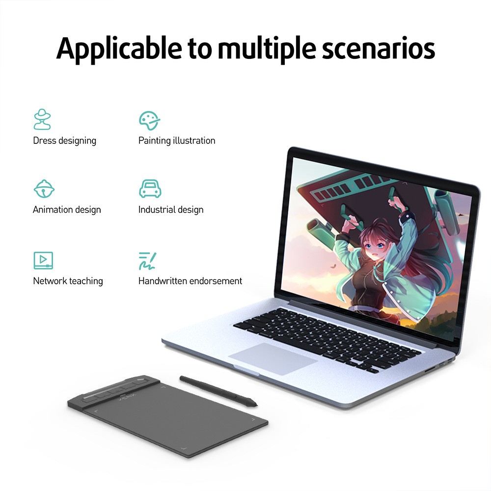 X1-640 Sensitive Graphics Tablet Phone, Computer, Writing Drawing Tablet