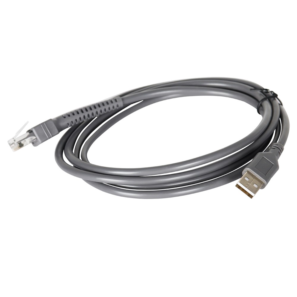10 Pack USB Cable Barcode Scanner Cord For Symbol LS2208 CBA-U01-S07ZAR 6FT US