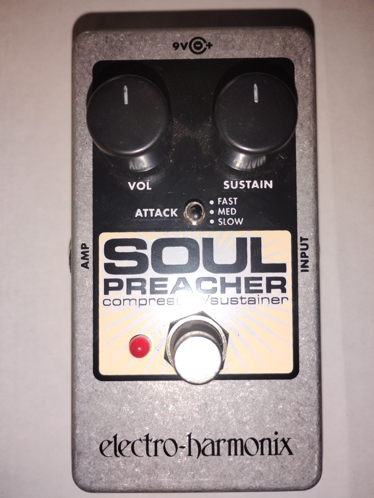Electro-Harmonix Soul Preacher Compressor Guitar Effect Pedal